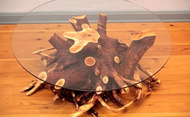 unique wood coffee tables