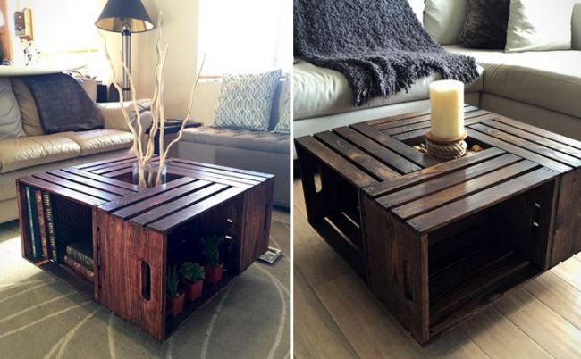 unique wood coffee tables