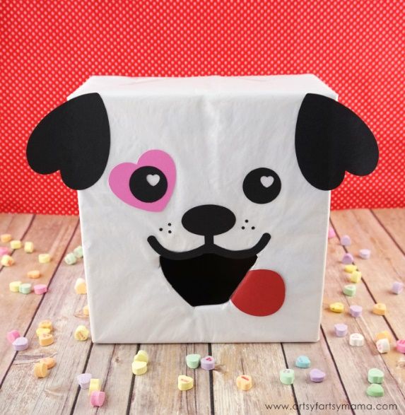 Simple Cute Puppy Cube