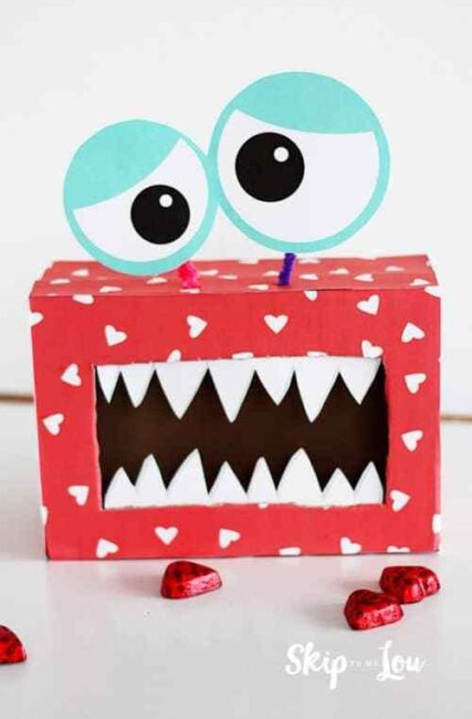 Valentine monster box