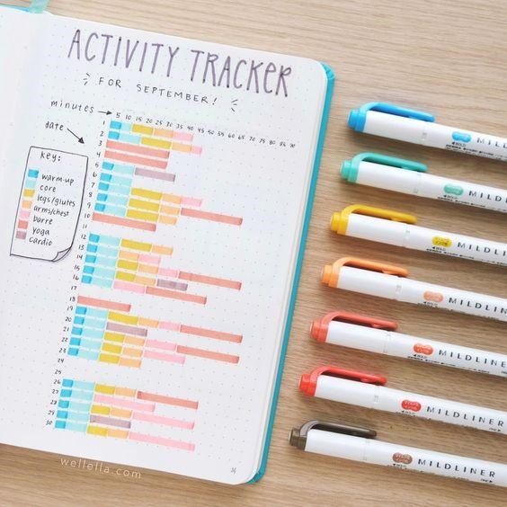 the simple highlighter activity tracker
